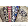 Woven Fabric Flower Small Mat for Sofa